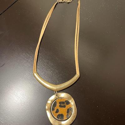 Chico Gold.Leopard Necklace