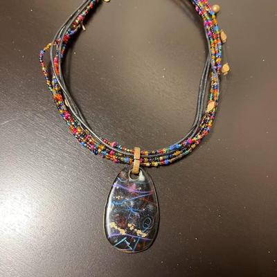 Chico Multi Color beaded strands