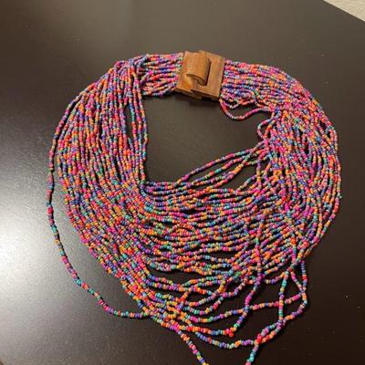 Style & Co Tribal Style Beaded Necklace
