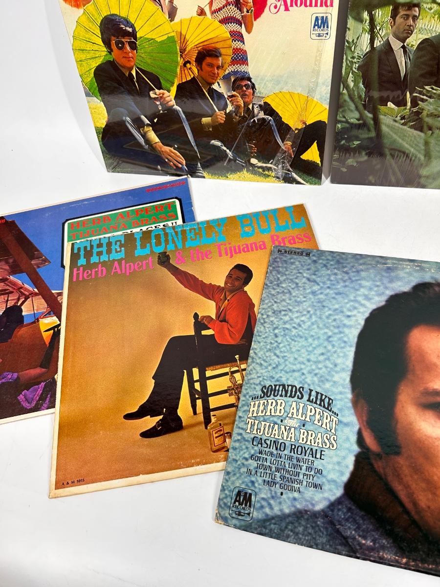 Herb Alpert & the Tijuana Brass and Sergio Mendes & Brasil '66 Vintage  Record Albums