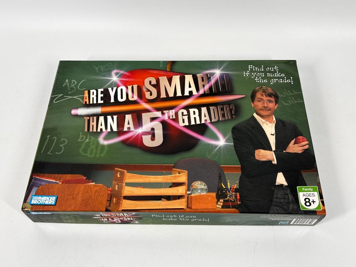 Are you smarter than a 5th grader family board game estatesales