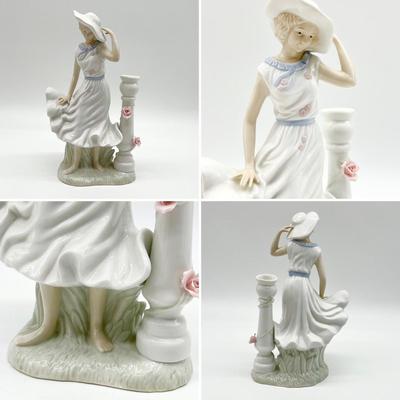 Assortment Of Four (4) Porcelain Lady Figurines