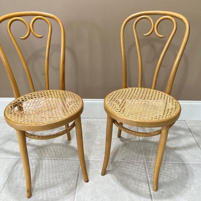 Thonet Sweetheart Bentwood Caned Bistro Chair*Read Details