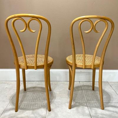 Thonet Sweetheart Bentwood Caned Bistro Chair*Read Details