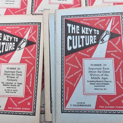 Free Thought The key to culture, no. 1 to no. 40 Edited by E. Haldeman-Julius McCabe, Joseph
