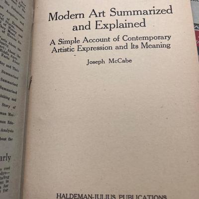Free Thought The key to culture, no. 1 to no. 40 Edited by E. Haldeman-Julius McCabe, Joseph