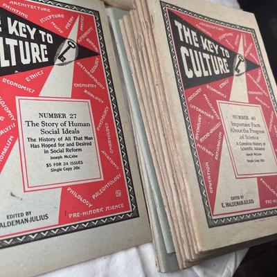 Free Thought The key to culture, no. 1 to no. 40 Edited by E. Haldeman-Julius McCabe, Joseph