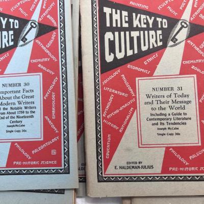 Free Thought The key to culture, no. 1 to no. 40 Edited by E. Haldeman-Julius McCabe, Joseph
