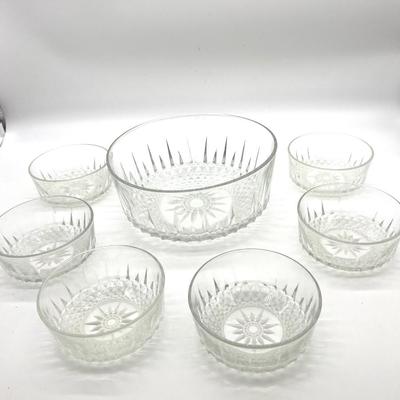 Arcoroc FRANCE & USA Clear Glass Bowl
