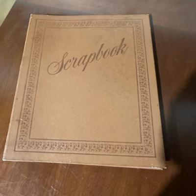 Vintage scrapbook