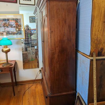 Incredible Antique Walnut Wardrobe