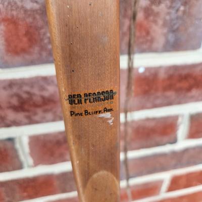 Vintage Ben Pearson Pine Bluff Ark. Wood Archery Bow 67