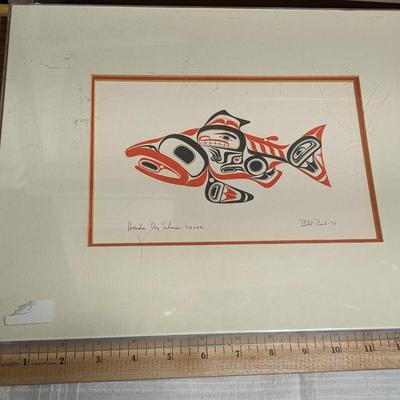 Bill Reid Haida Dog Salmon, 1974