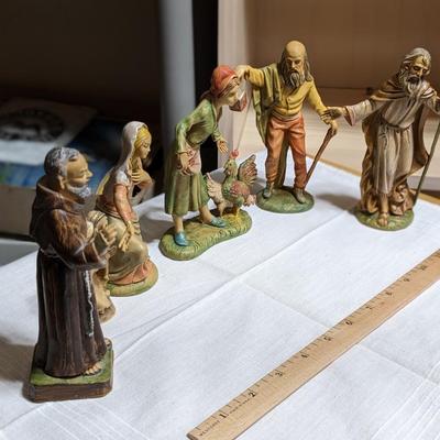Fontanini Nativity Set, Italy Depose 6 Pcs