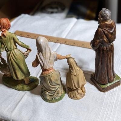 Fontanini Nativity Set, Italy Depose 6 Pcs