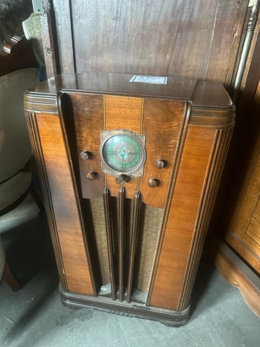 Vintage floor standing radio