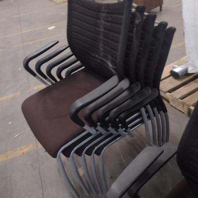 Set of Four Source Lobby or Office Chairs