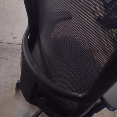 Pair of Hon Brand Rolling Office Chairs with Mesh Back