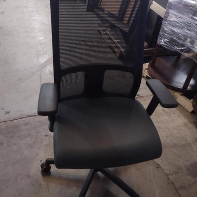 Pair of Hon Brand Rolling Office Chairs with Mesh Back