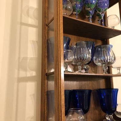 Wooden Wall Display Cabinet -Lot 101