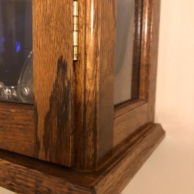 Wooden Wall Display Cabinet -Lot 101