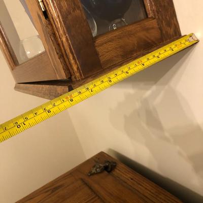 Wooden Wall Display Cabinet -Lot 101