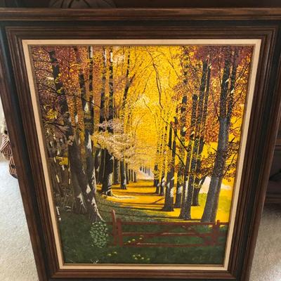 Oil on Canvas -Lot 105