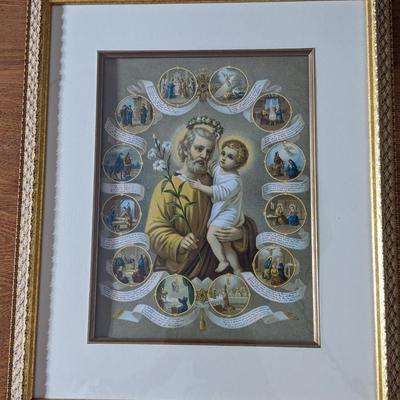 Beautifully Framed Devotions to St. Joseph