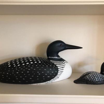 Arthur Pettit Signed Loon & Jennings Decoy Co. Loon -Lot 113