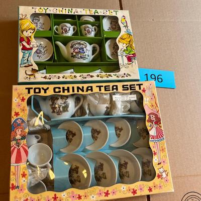 Two more modern tea sets