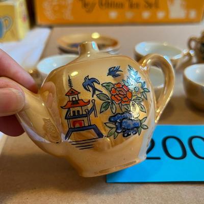 Lustre Ware Tea set mini
