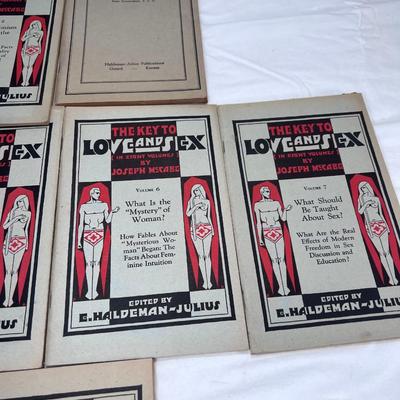 Very RARE full set The Key to Love And Sex in Eight Volumes