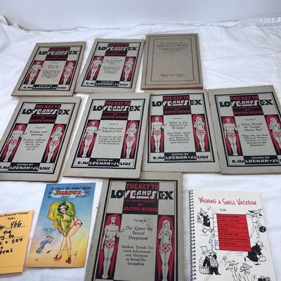 Very RARE full set The Key to Love And Sex in Eight Volumes