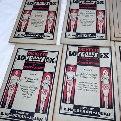 Very RARE full set The Key to Love And Sex in Eight Volumes