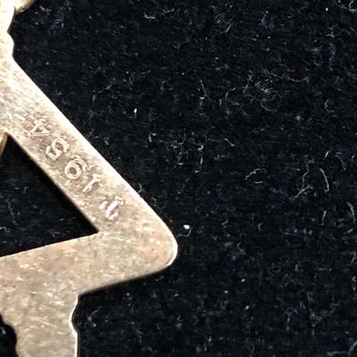 College Charm, & Other Misc. Pins (some marked 10K) -Lot 120