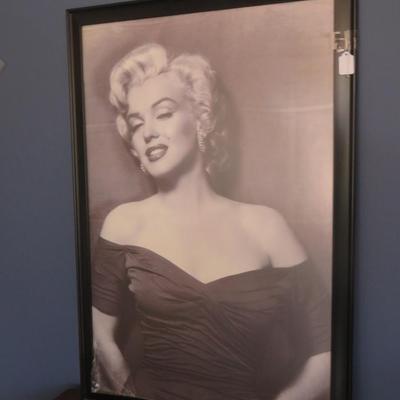 Large Marilyn Monroe Poster Framed