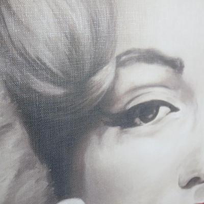 Marilyn Monroe Canvas Wall Hanging - Framed