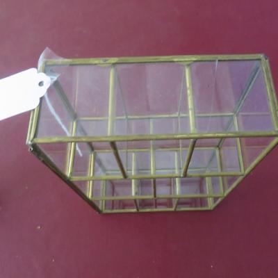 Small Glass Display Shelf for Miniatures
