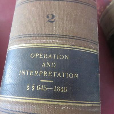 3 Tuscaloosa Law Books - Volumes 1, 2, 7