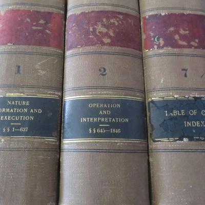 3 Tuscaloosa Law Books - Volumes 1, 2, 7