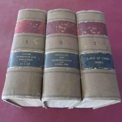 3 Tuscaloosa Law Books - Volumes 1, 2, 7