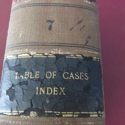 3 Tuscaloosa Law Books - Volumes 1, 2, 7