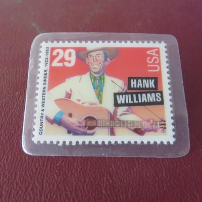 Hank Williams US Postage Stamp Pin