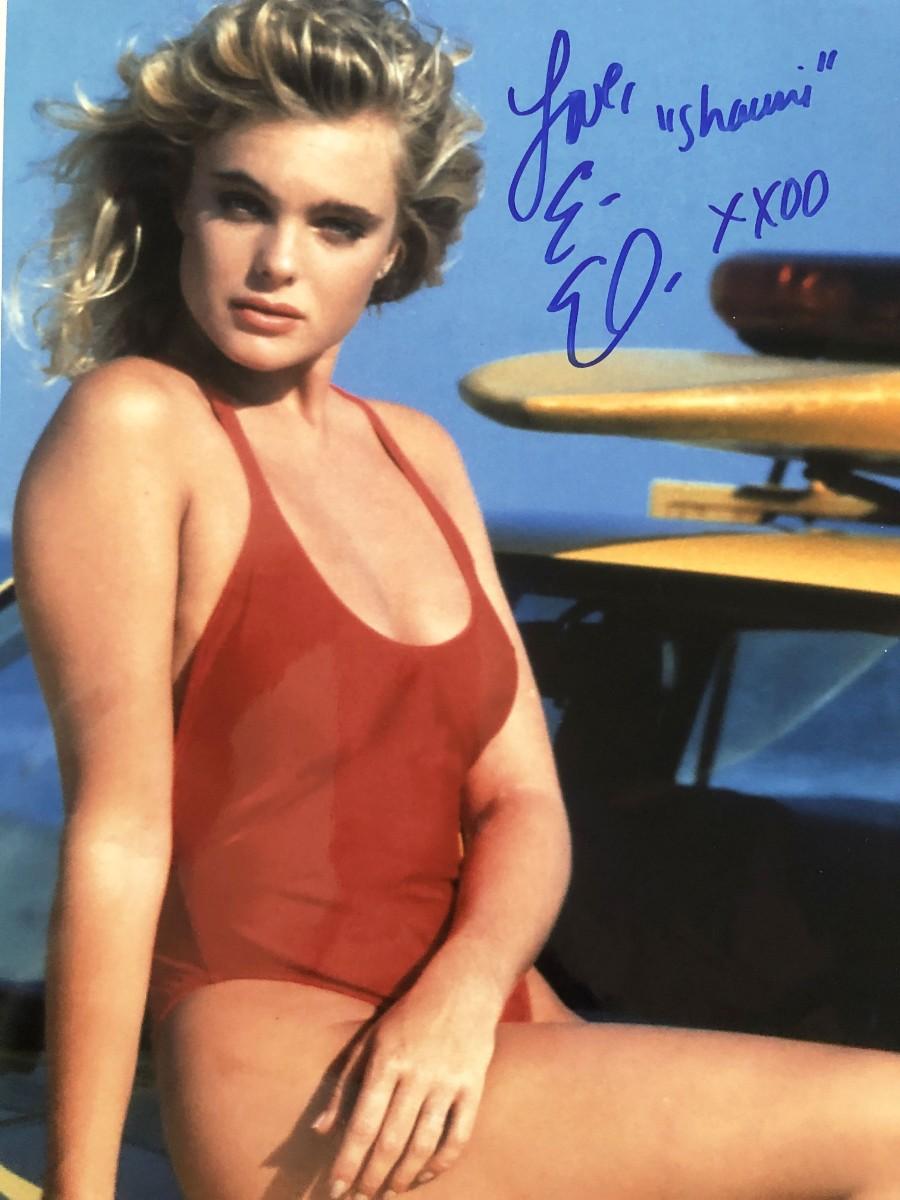 Baywatch Erika Eleniak Signed Photo EstateSales Baywatch Erika Eleniak Signed Photo EstateSales