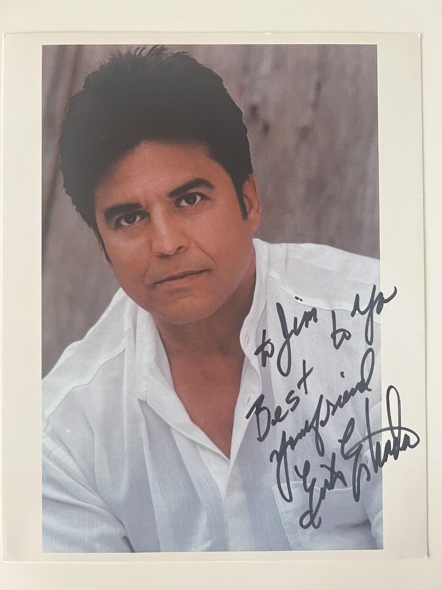 Erik Estrada signed photo