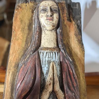 Vintage Hand Carved Guatemalan Folk Art