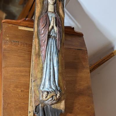 Vintage Hand Carved Guatemalan Folk Art