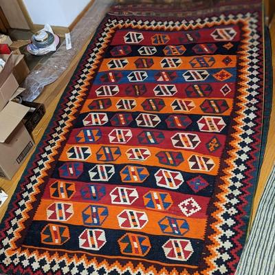 Wonderful Tribal (?) Handmade Rug