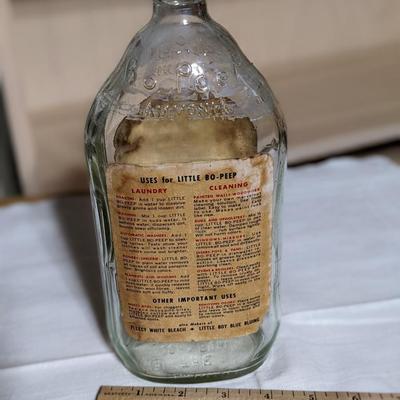 Vintage Little Bo-Peep Ammonia Bottle