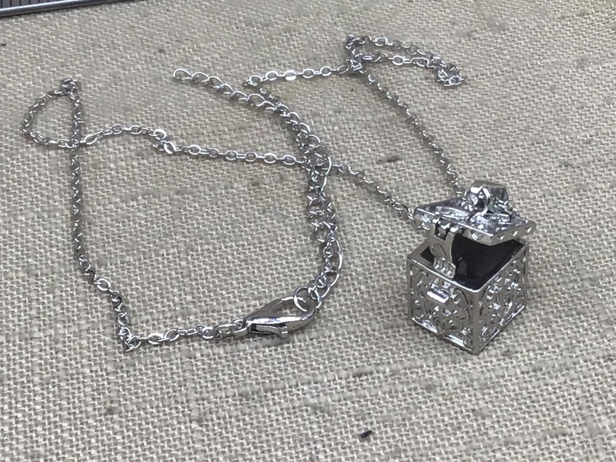 Locket Box Necklace